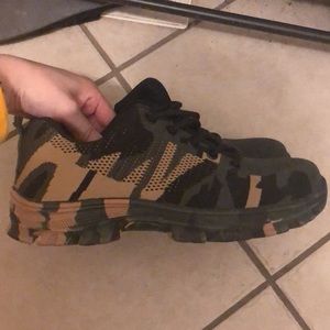 Brand new knife and glass proof shoes